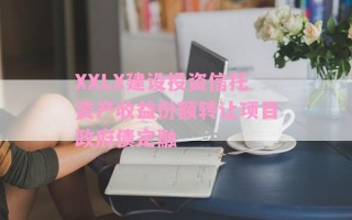 XXLX建设投资信托资产收益份额转让项目政府债定融