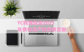 YC财源投资2025年债权资产政府债定融