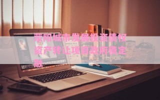 荥阳城市发展投资债权资产转让项目政府债定融