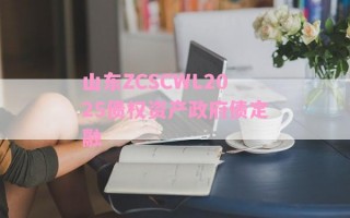 山东ZCSCWL2025债权资产政府债定融