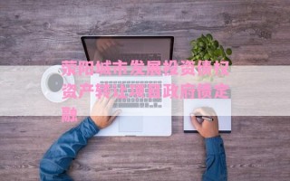 荥阳城市发展投资债权资产转让项目政府债定融