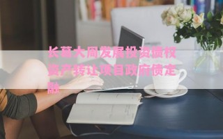 长葛大周发展投资债权资产转让项目政府债定融